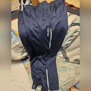 AND1 Navy Basketball Sweat Pants